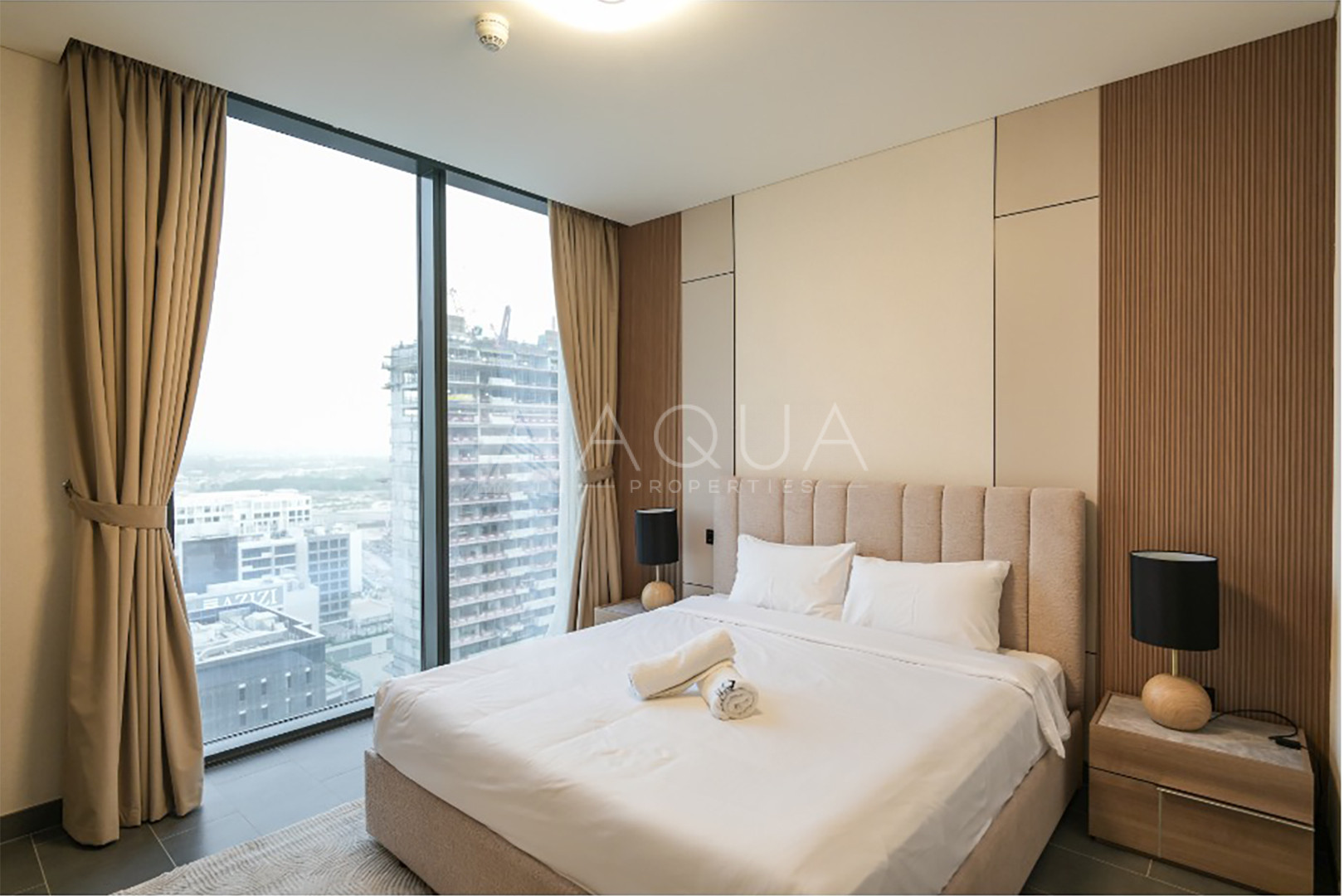 Furnished | 2BR + Maids | Lagoon View    