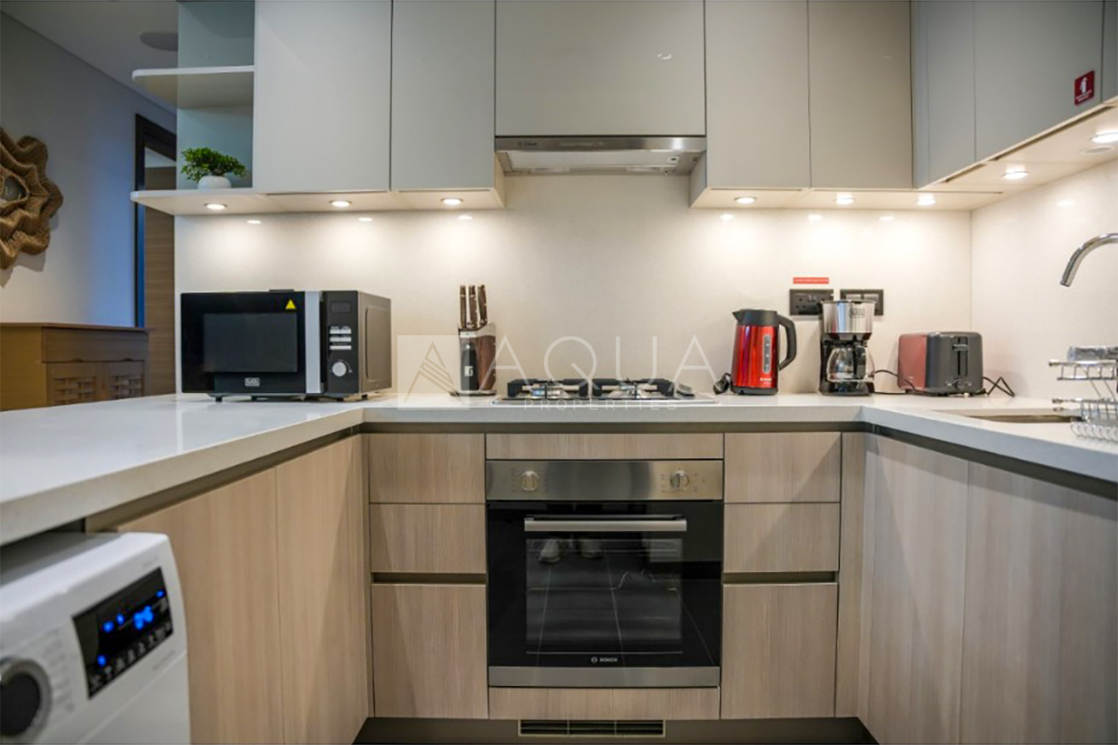 Furnished | 2BR + Maids | Lagoon View    