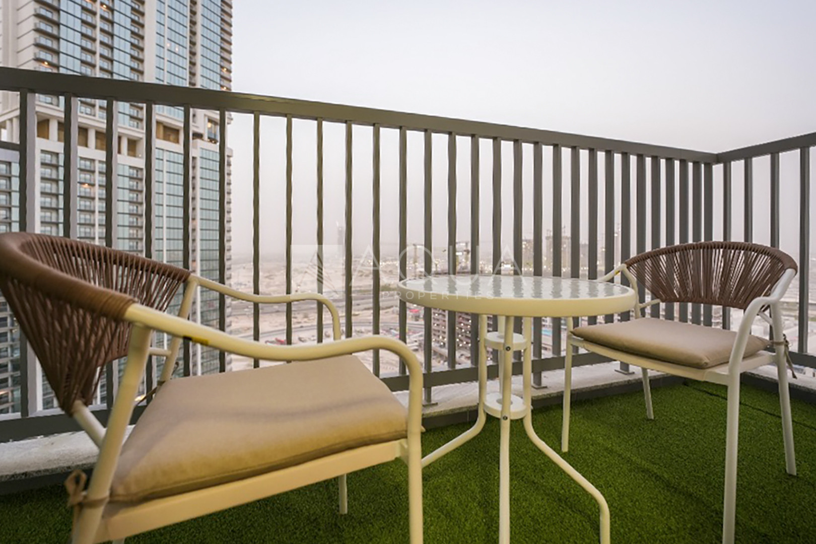 Furnished | 2BR + Maids | Lagoon View    