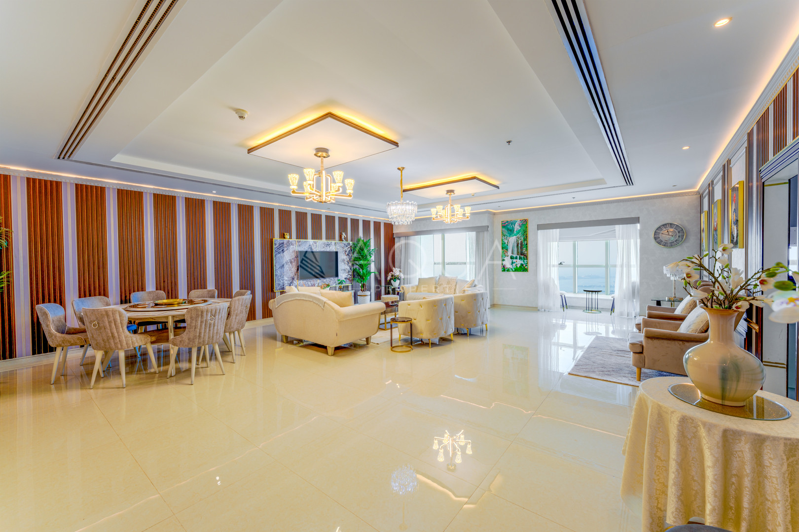 Fully Upgraded | Palm View | High Floor