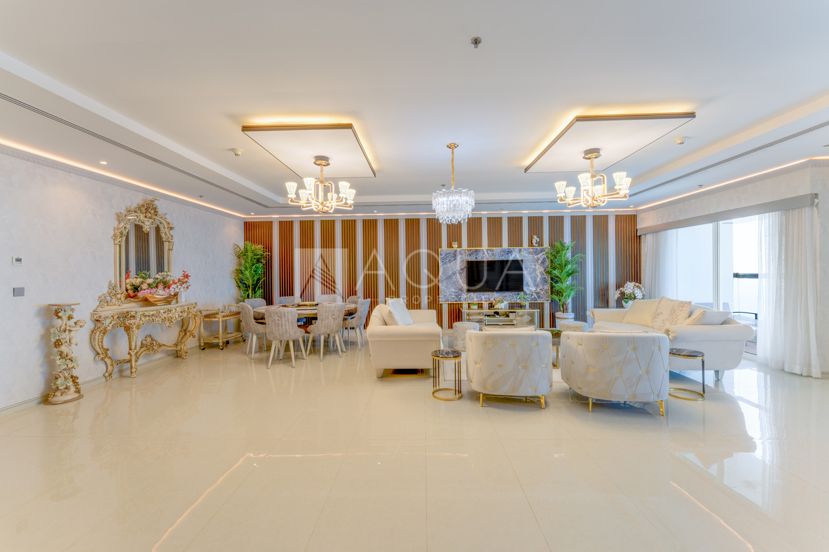 Fully Upgraded | Palm View | High Floor