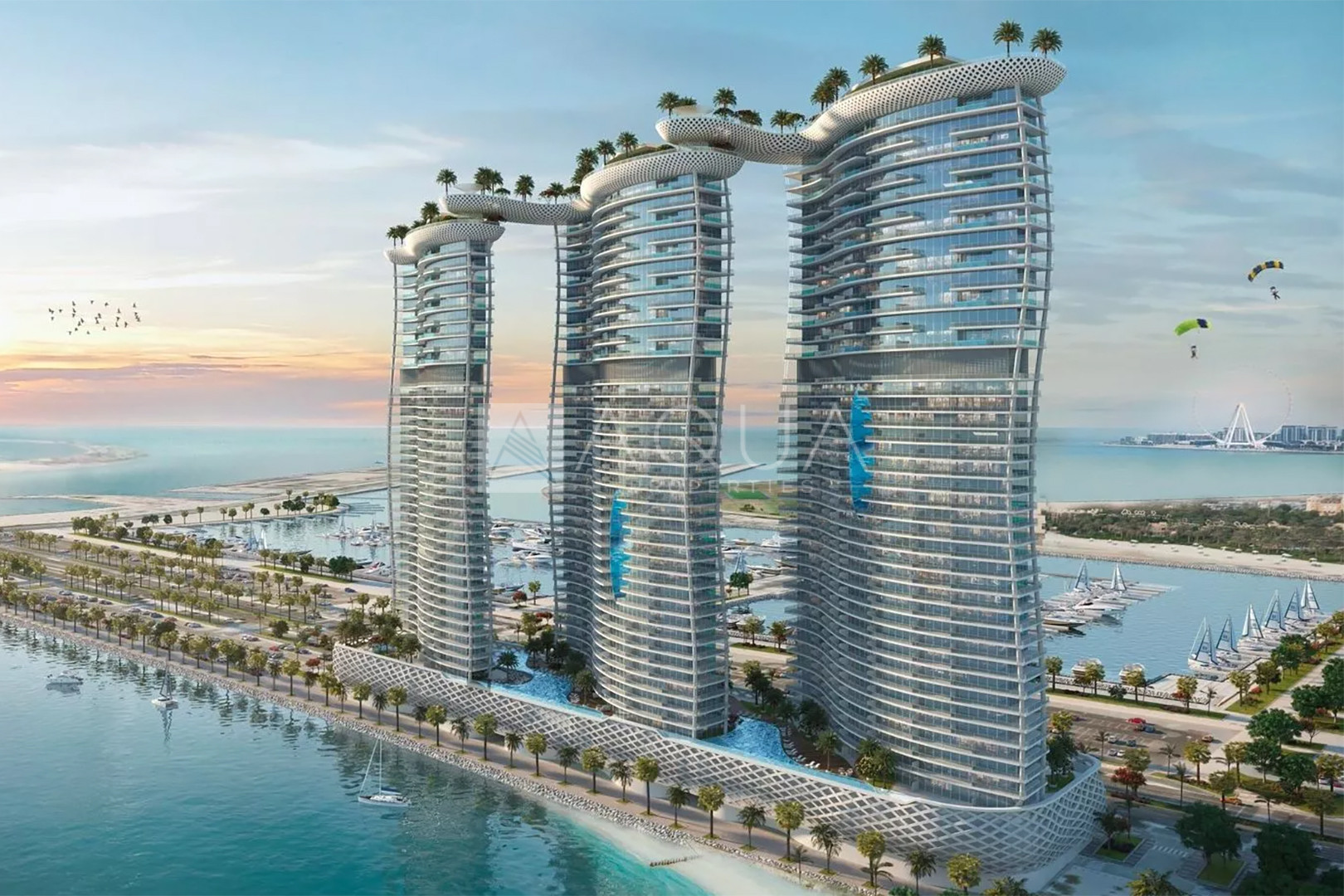 Damac Bay Tower B – Luxury 2 BR Apartment