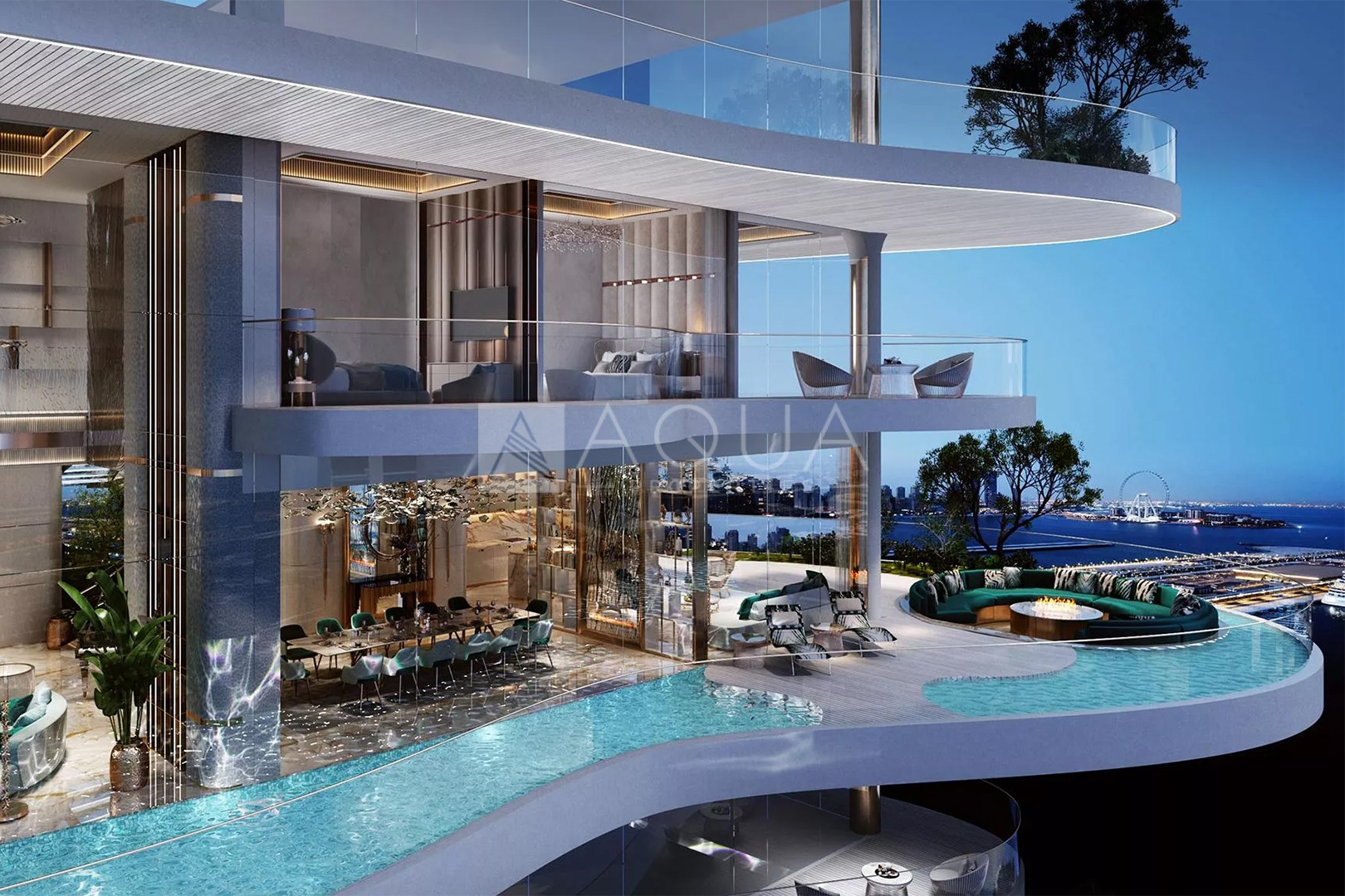 Damac Bay Tower B – Luxury 2 BR Apartment