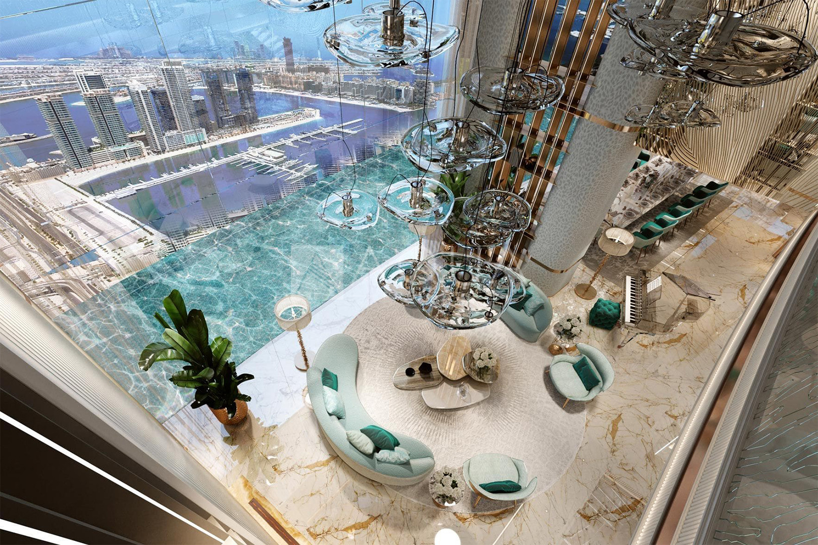 Damac Bay Tower B – Luxury 2 BR Apartment