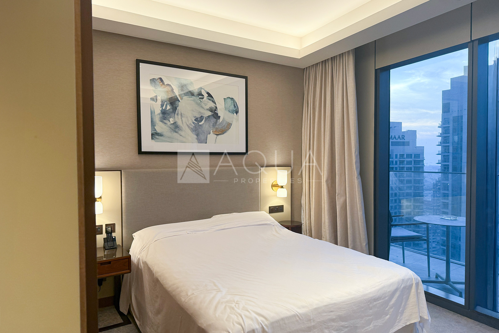 Fully Furnished | Mid Floor | City & Sea View