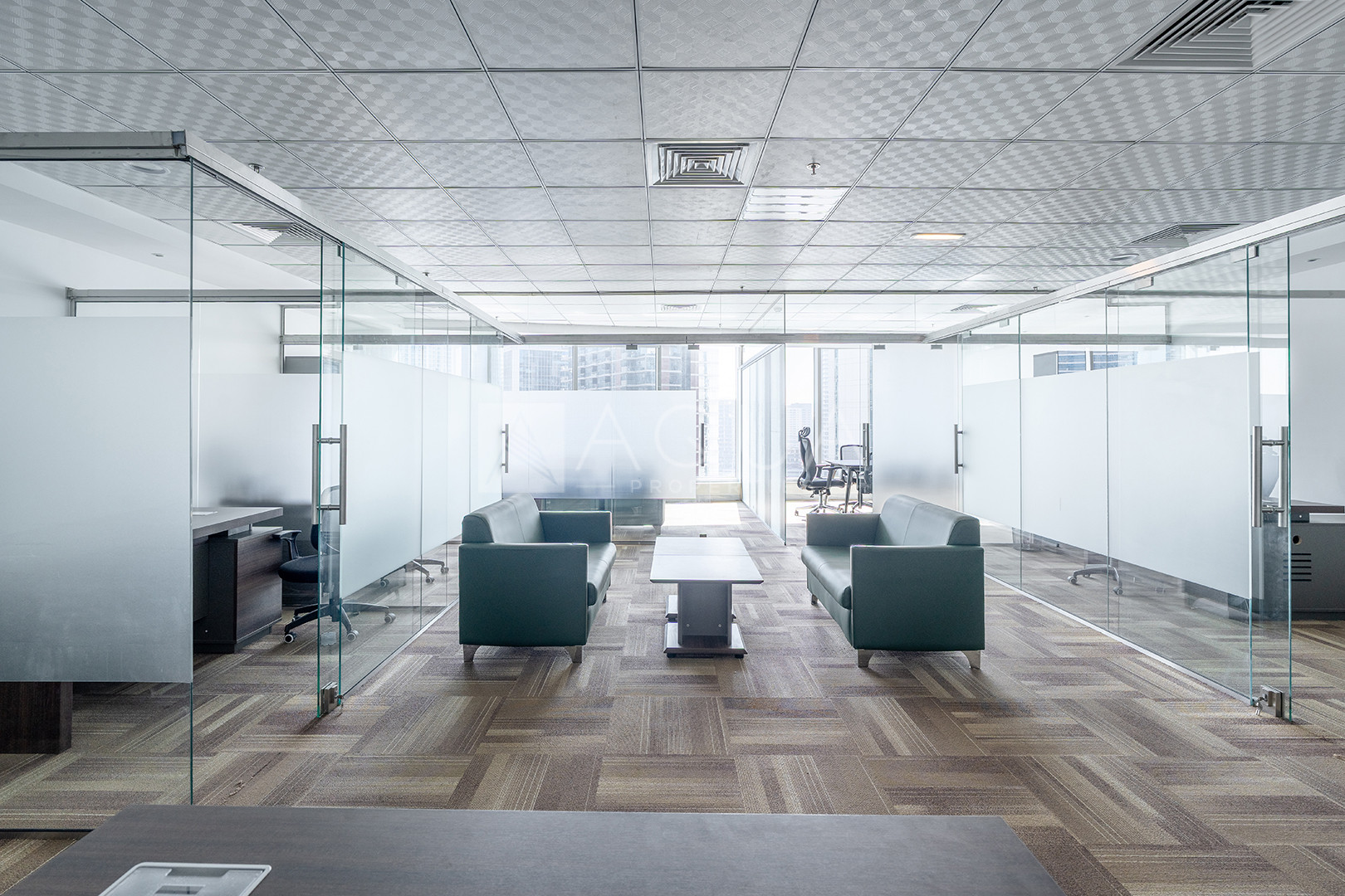 Efficient Office Layout for Rent in The Prime Tower