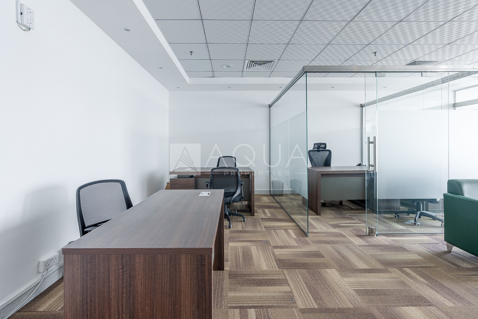 Efficient Office Layout for Rent in The Prime Tower