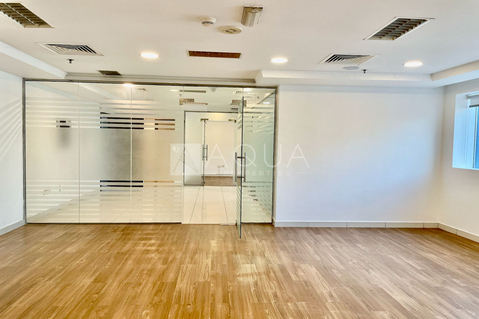 Elegant Office with 3 Glass Partitions | Immediate Move-In