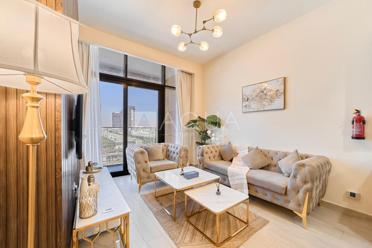  Lagoon & Burj Khalifa Views in Azizi Riviera