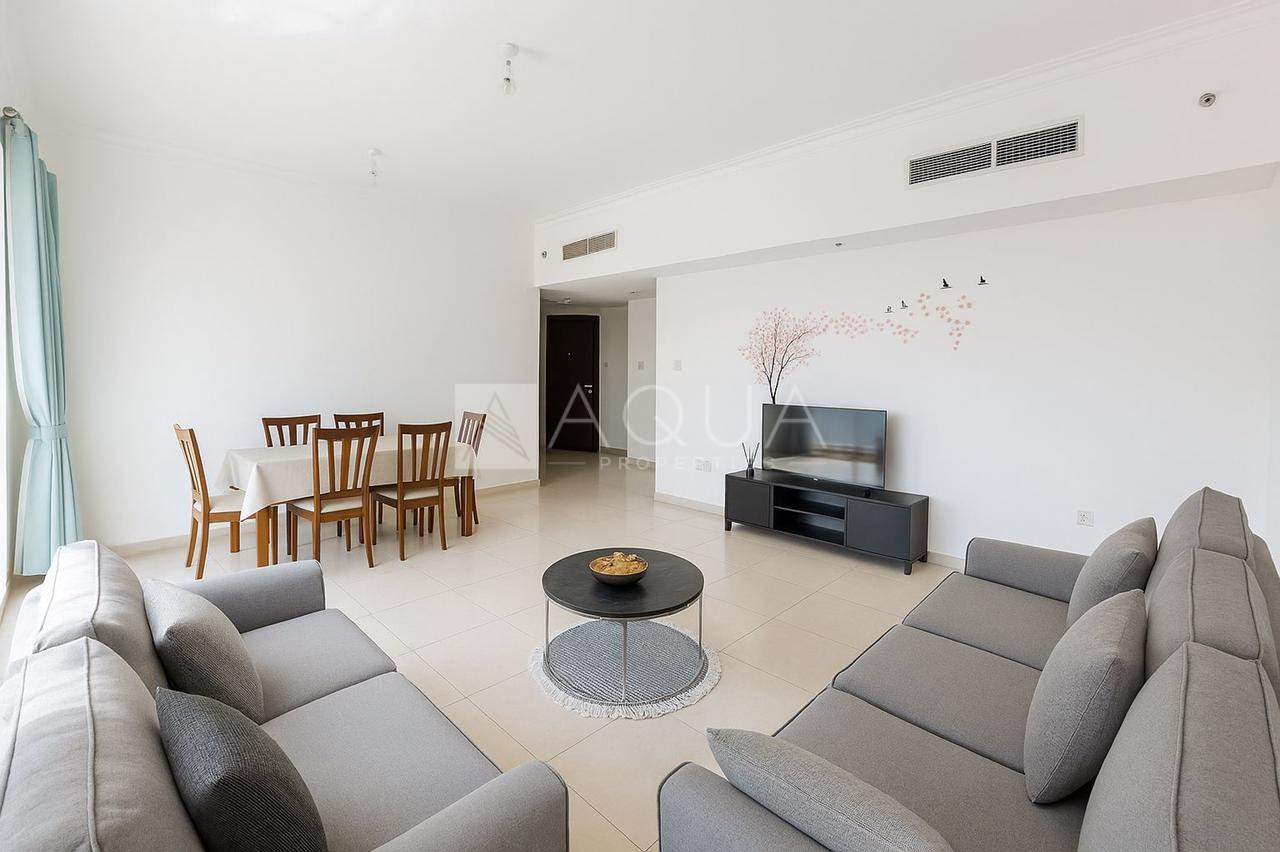 Fully Furnished | Spacious 2 Beds | Vacant | Lake View