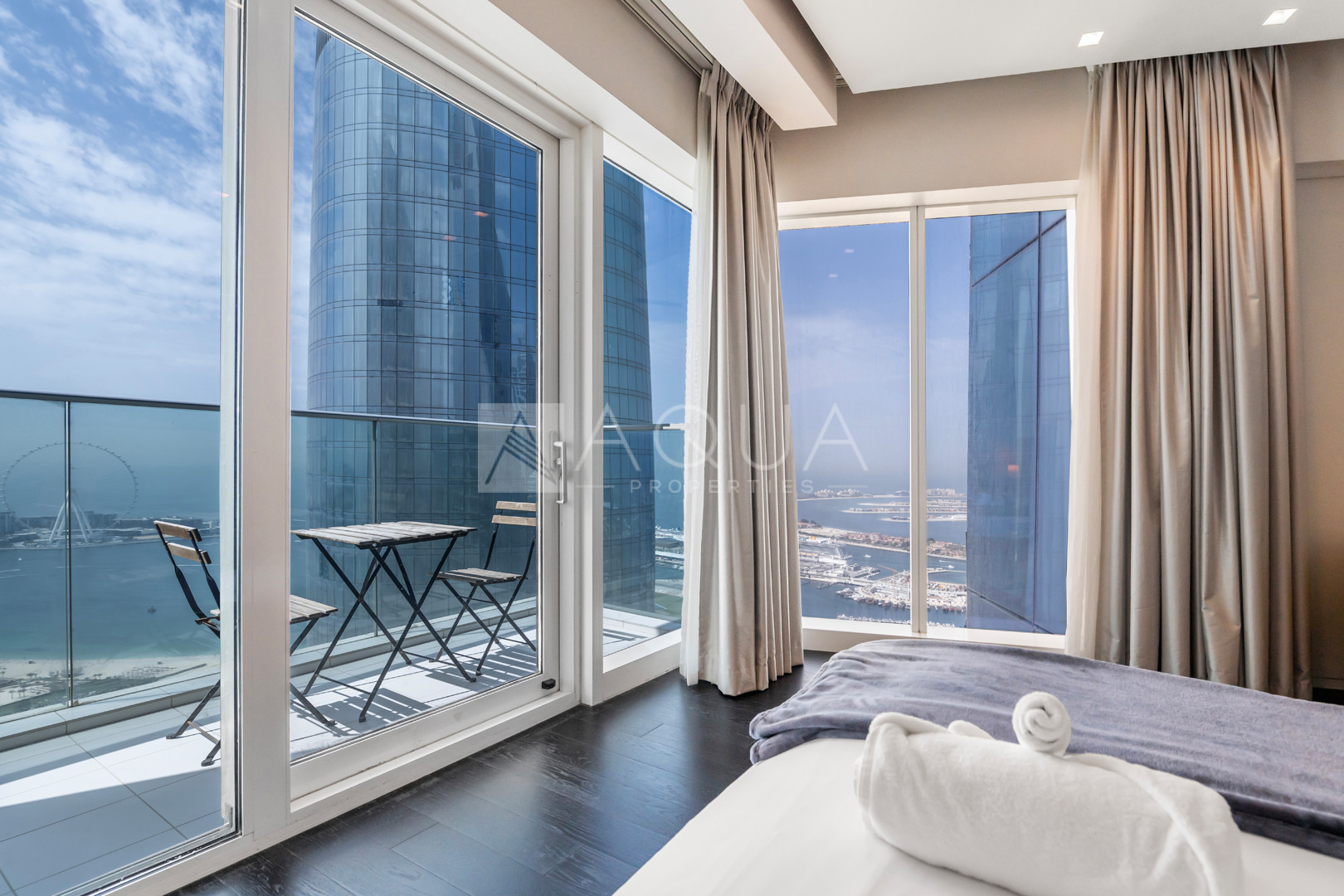 Furnished | Full Sea, Ain & Palm View | High Floor