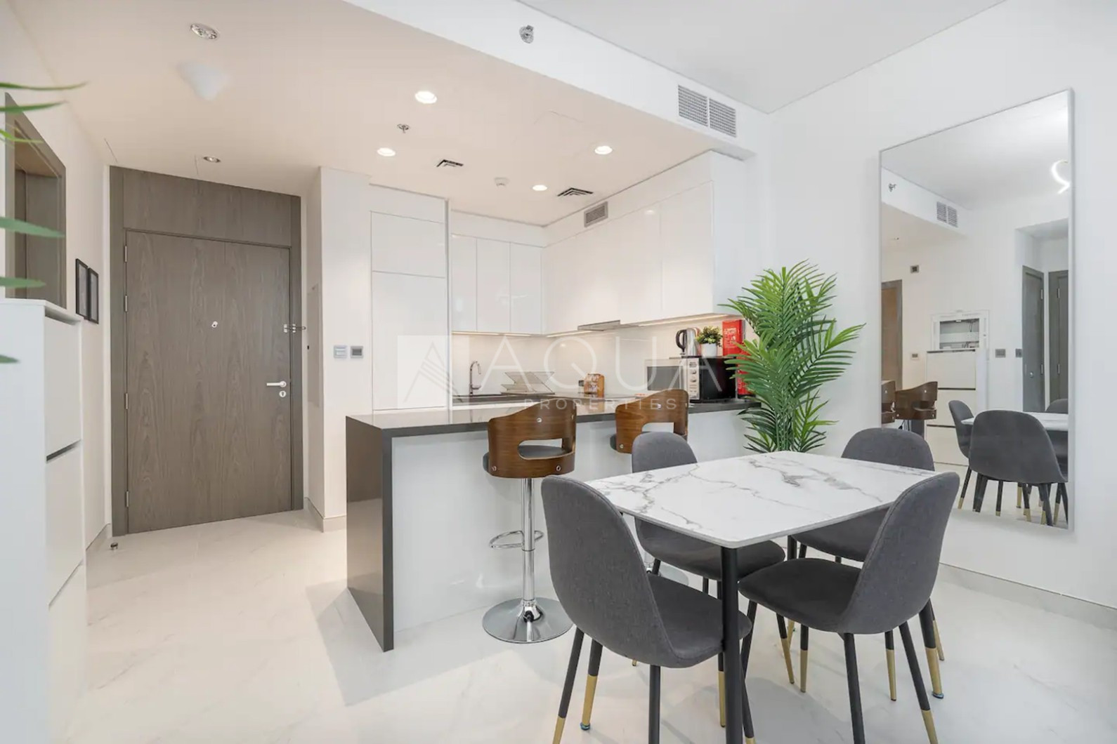 Luxury 1BR with Balcony | Lagoon & Skyline Views | District One