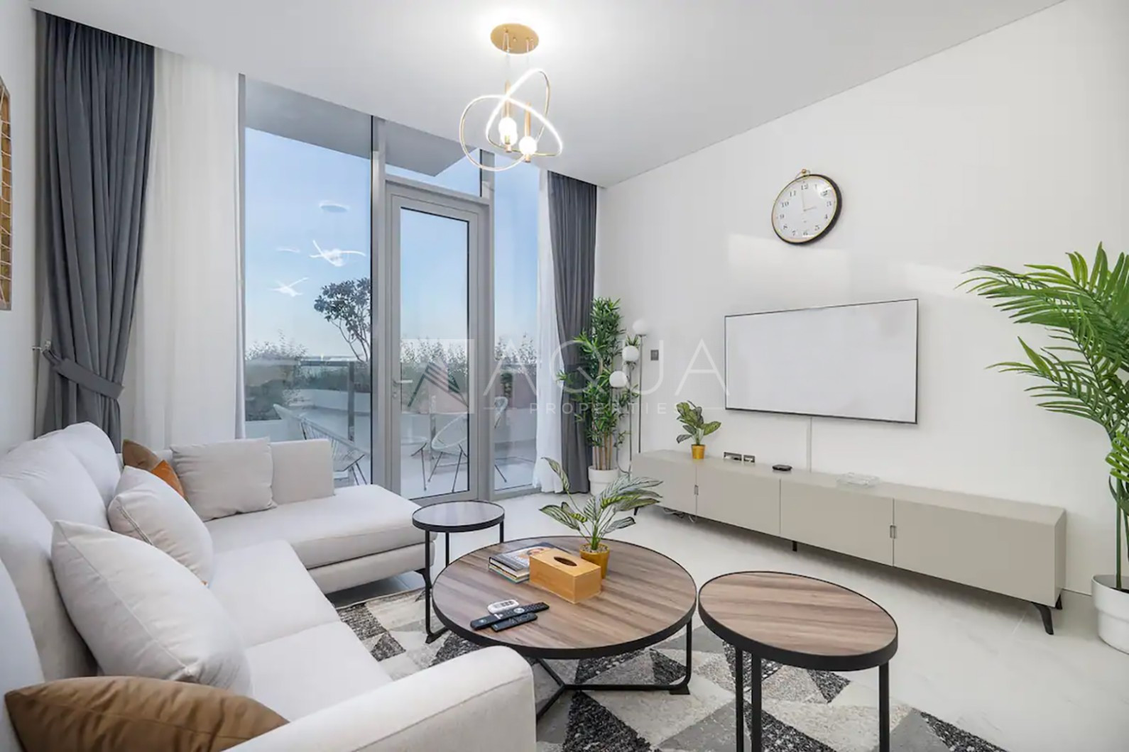 Luxury 1BR with Balcony | Lagoon & Skyline Views | District One