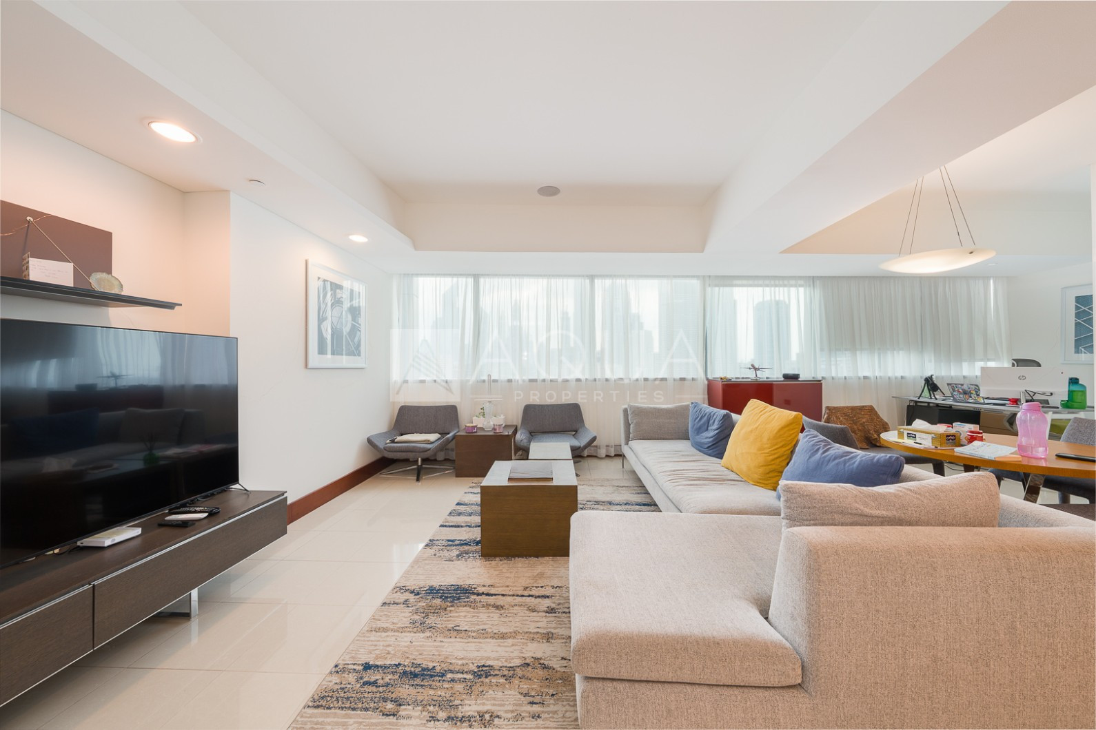 BURJ VIEWS | FURNISHED | 2 BR DUPLEX