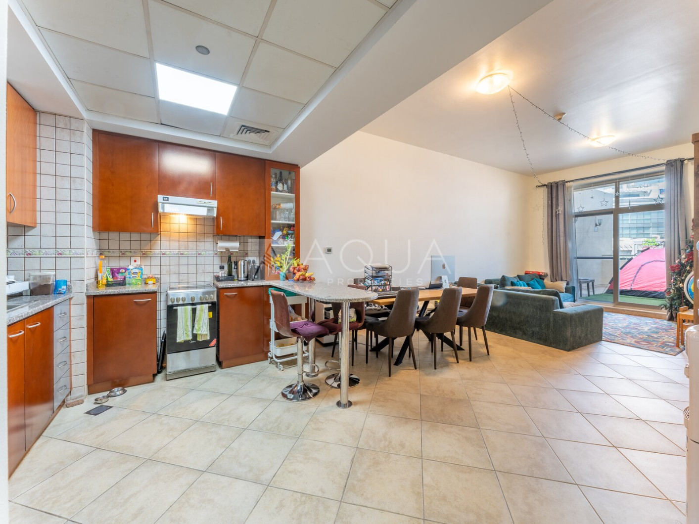 Spacious 1 BR Apartment with Large Terrace