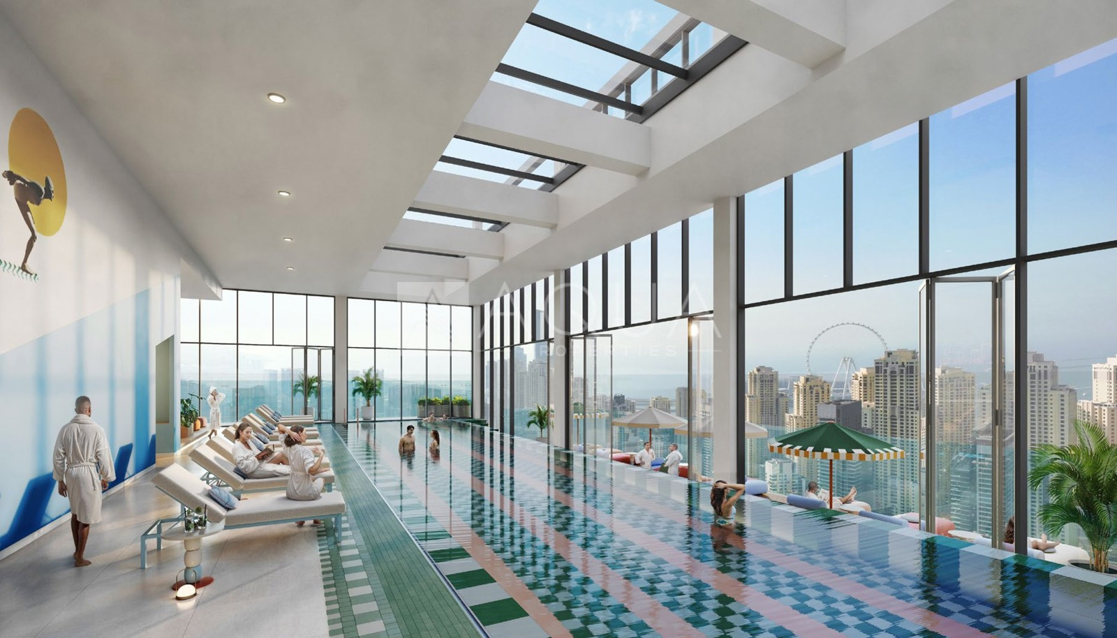 Exclusive Studio | Full Canal View | Rare 25th Floor