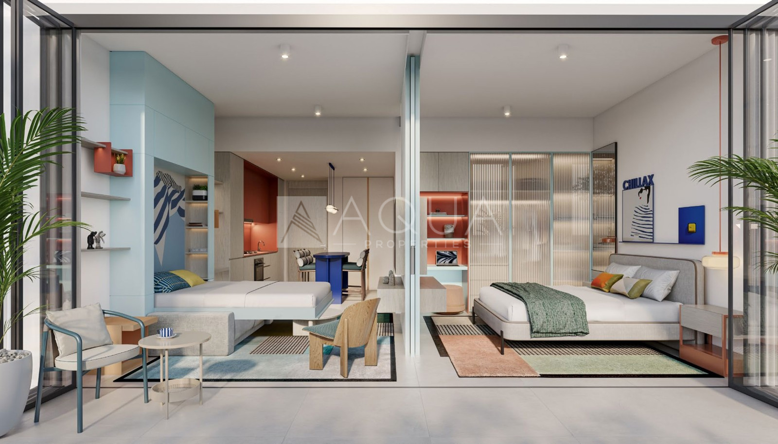 Exclusive Studio | Full Canal View | Rare 25th Floor