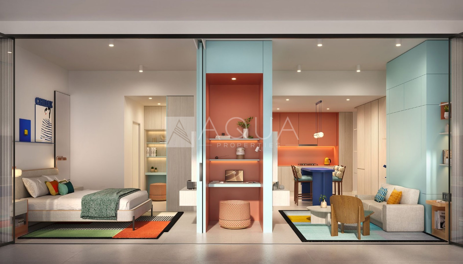 Exclusive Studio | Full Canal View | Rare 25th Floor