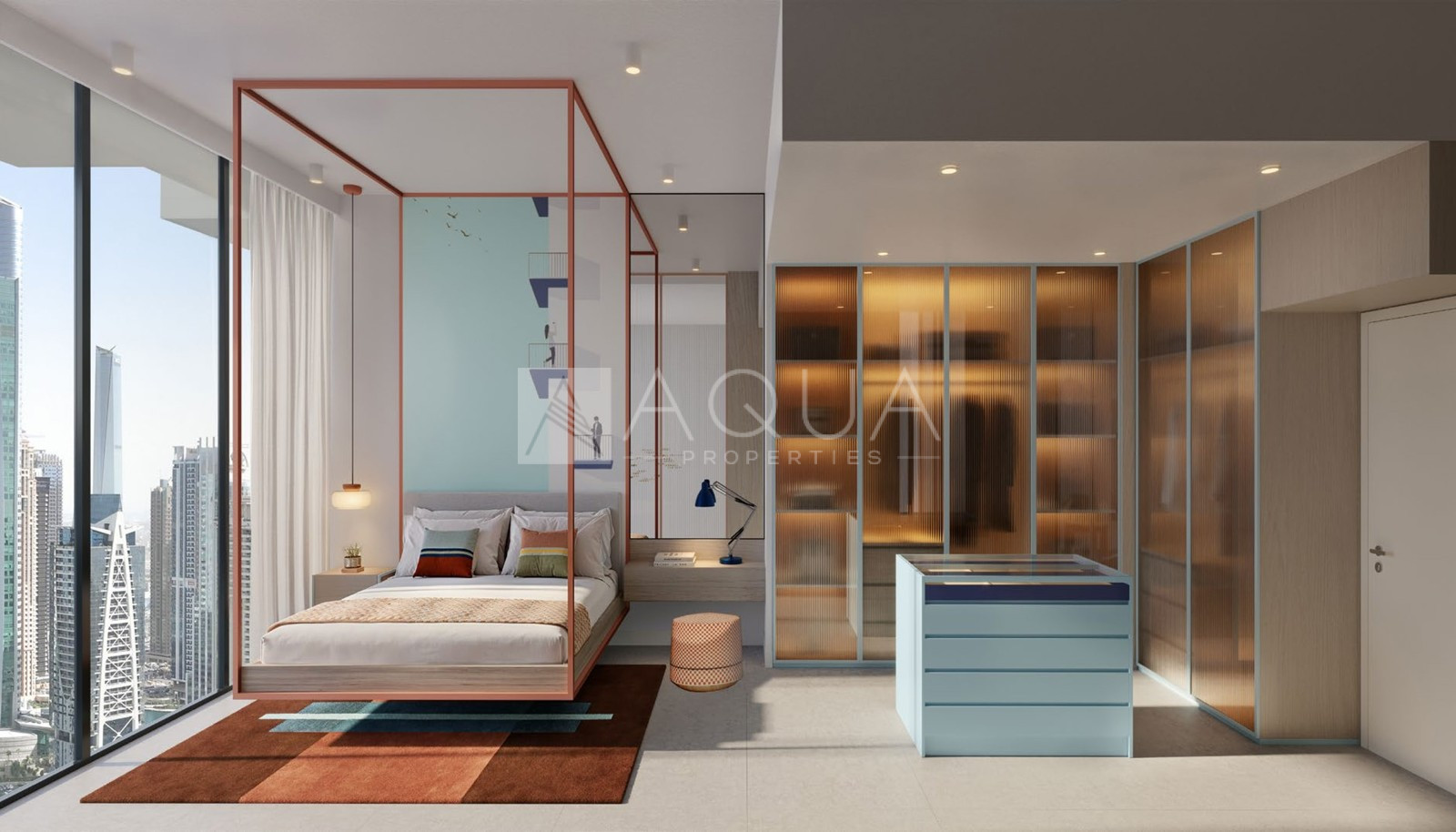 Exclusive Studio | Full Canal View | Rare 25th Floor