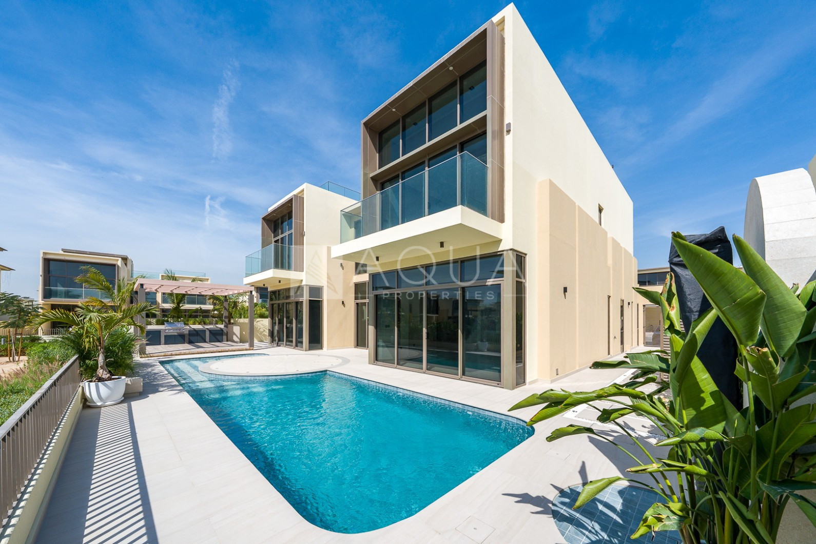 Palm Hills | Corner Plot & Private Pool | High End Villa