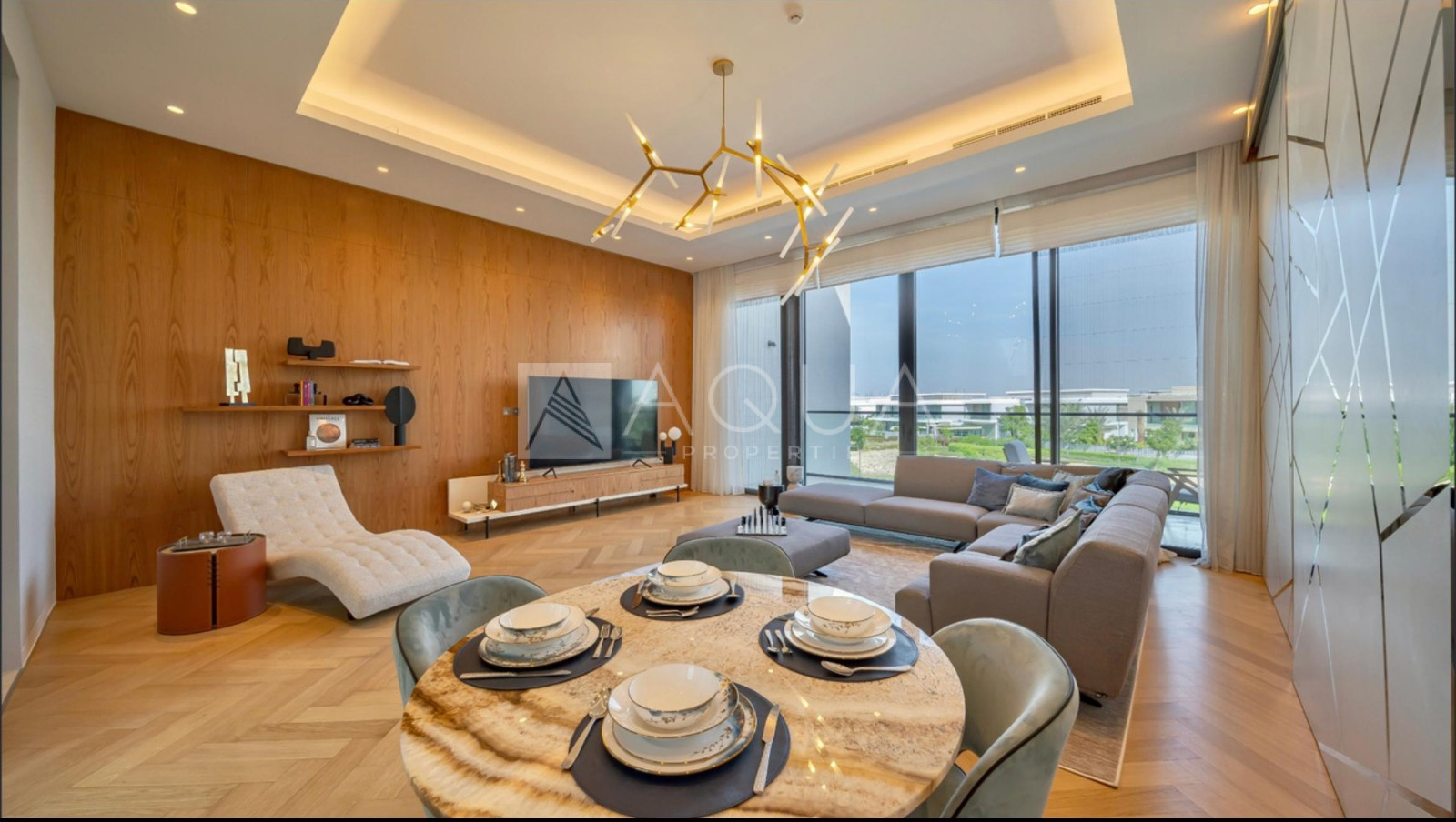 Modern Five Bedroom Park View Pool Villa