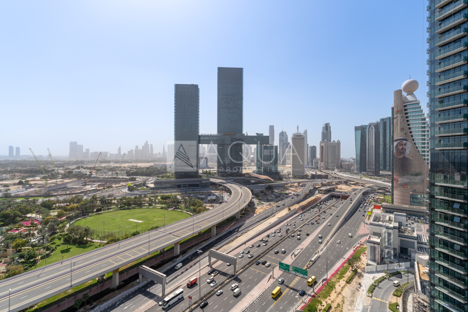 Corner Layout | Zaabeel Palace View     