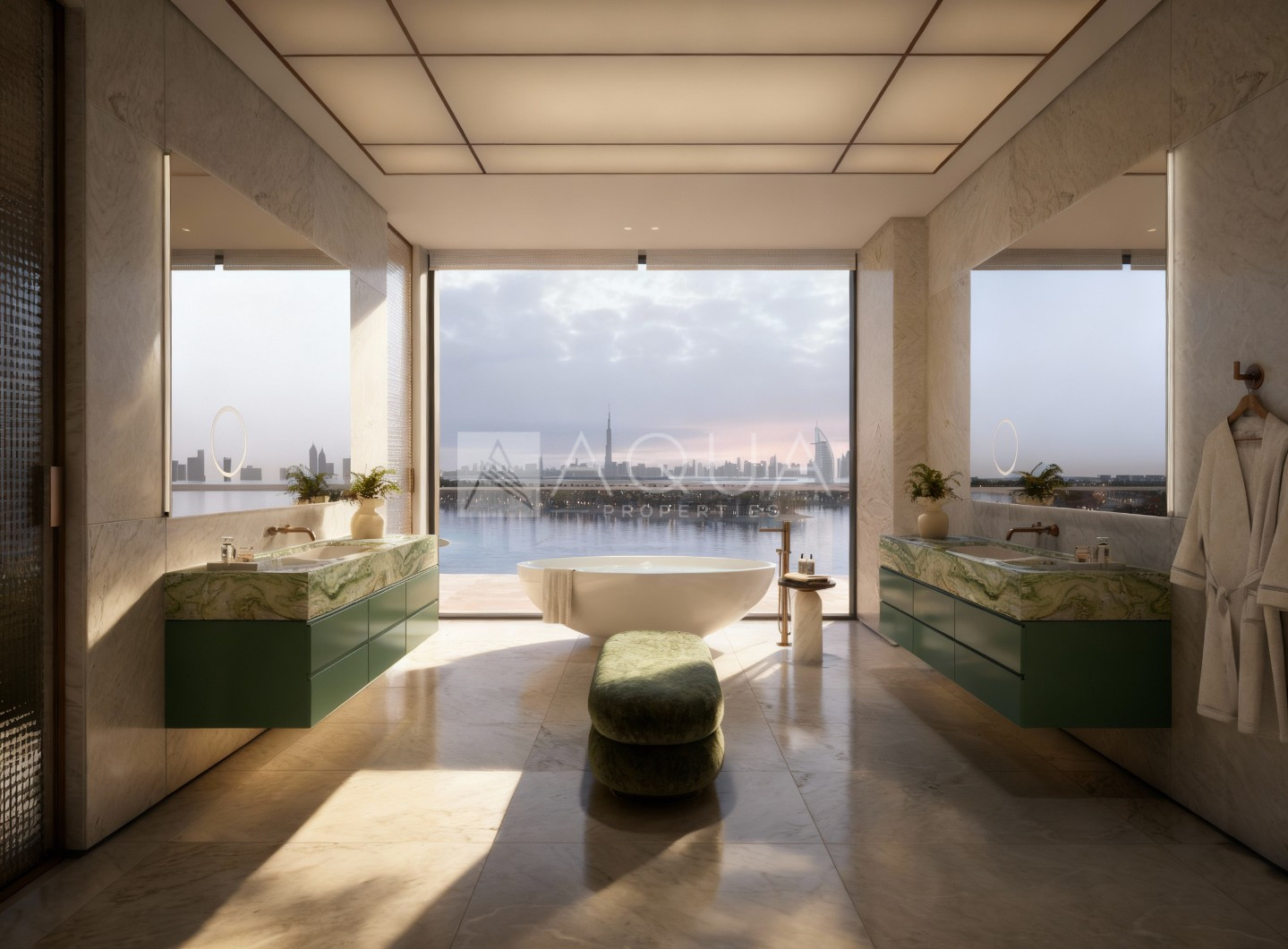 Exclusive | Top Floor Duplex | Palm Facing