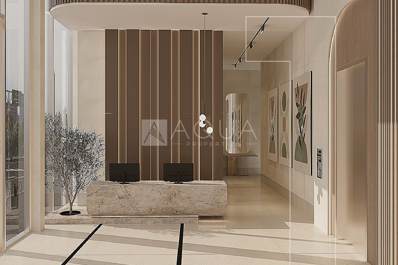 1BR Pool View | 2 Min Metro | High Floor