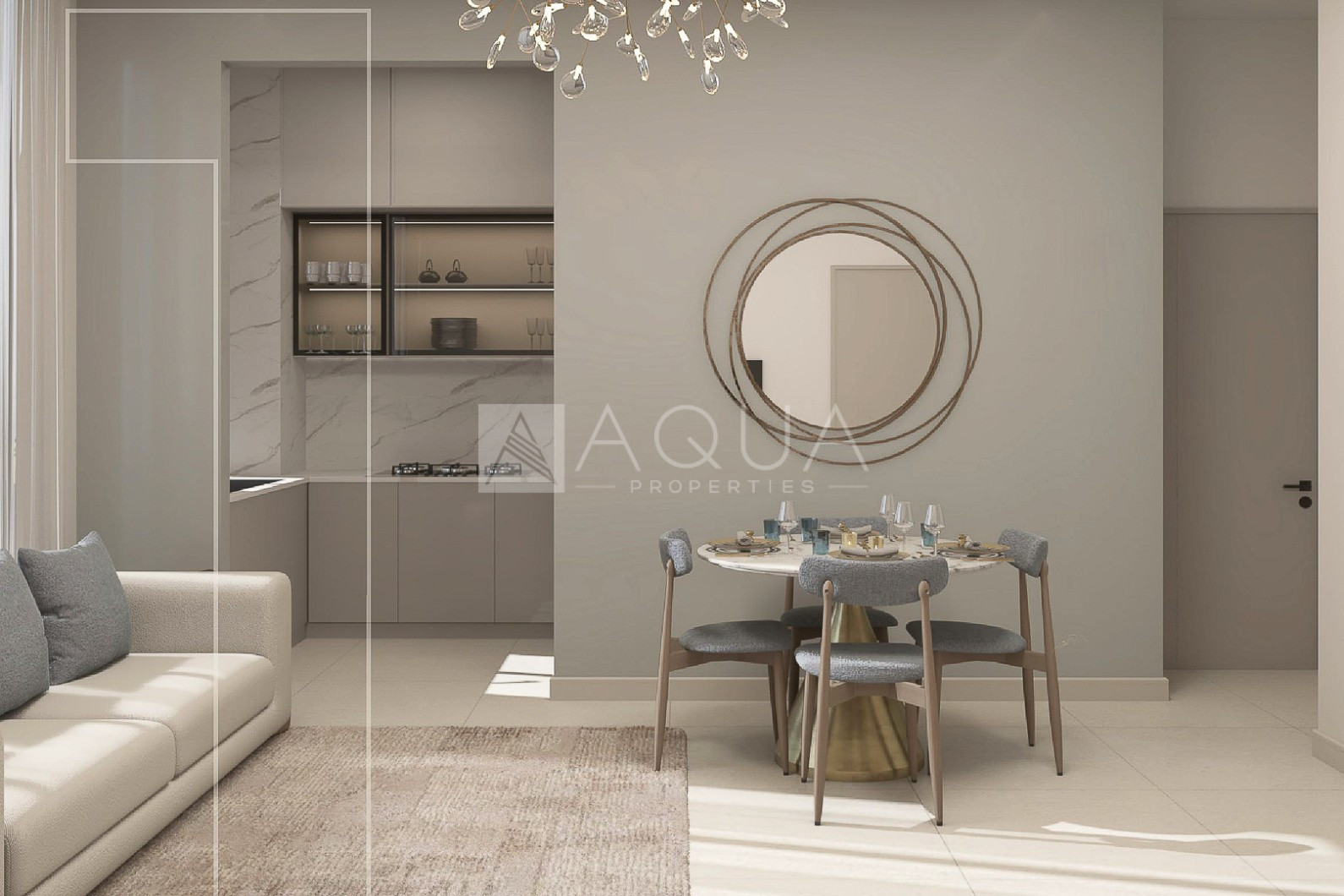 1BR Pool View | 2 Min Metro | High Floor