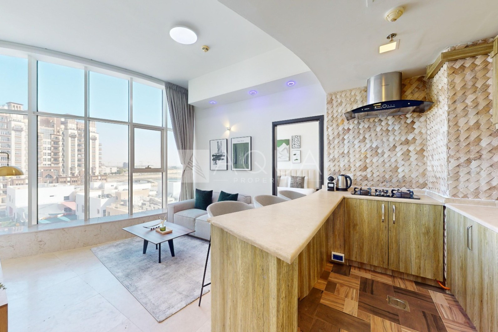 Fully Furnished | 1 Bedroom | 12 Cheques