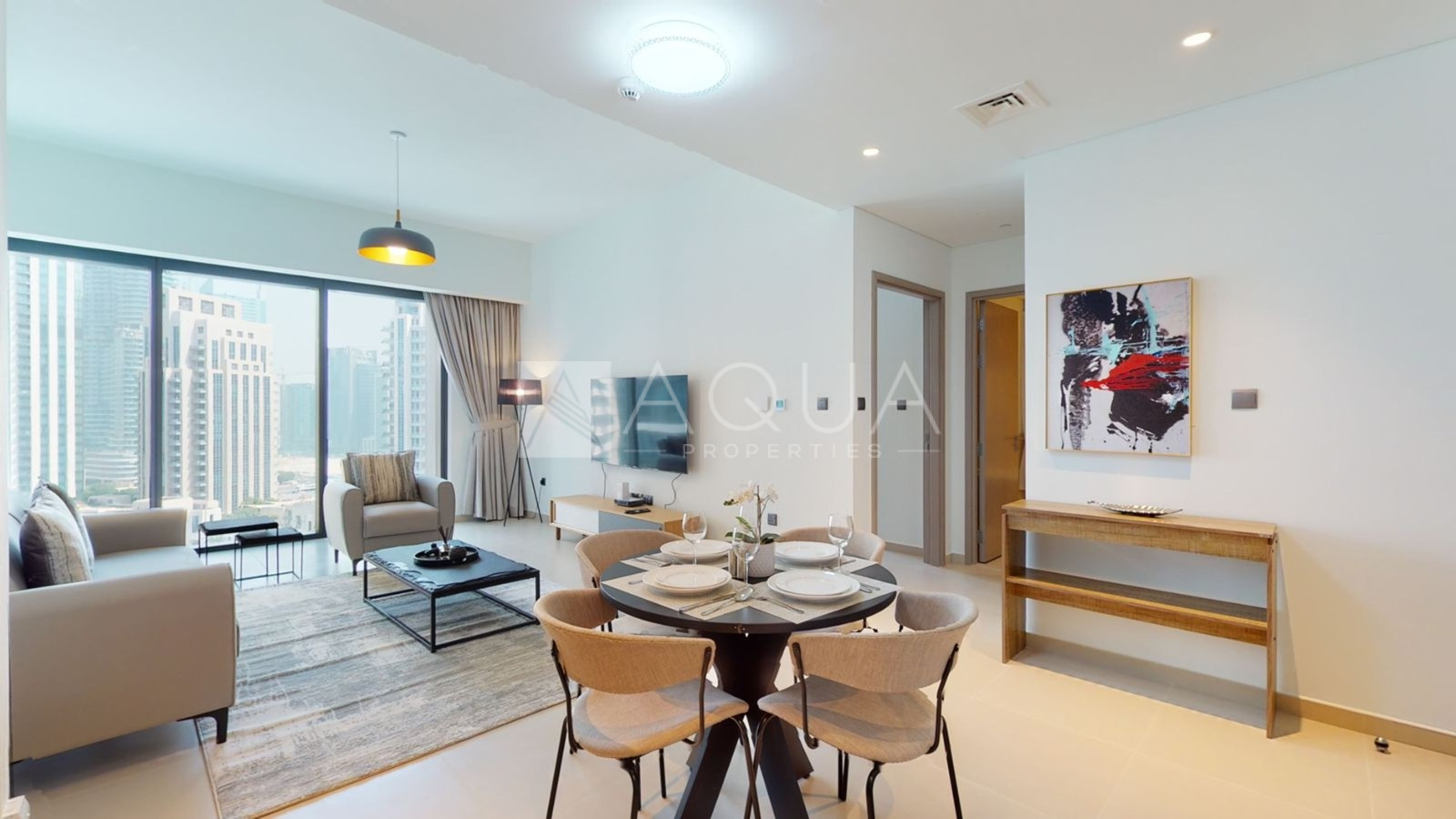 Spacious Layout | Furnished 1 BR | Chiller Free