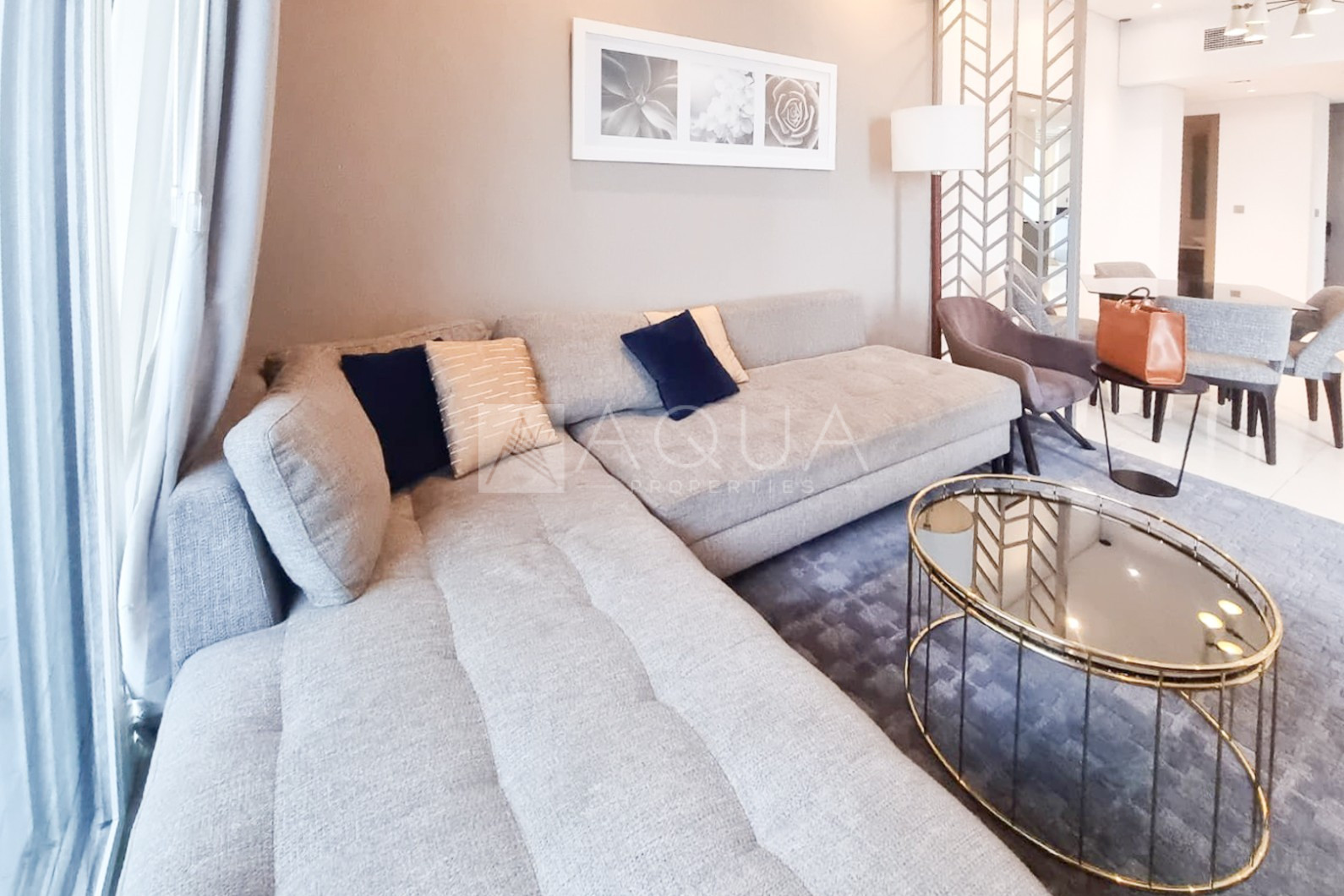 Furnished 1 BR | Ready to Move | Canal View