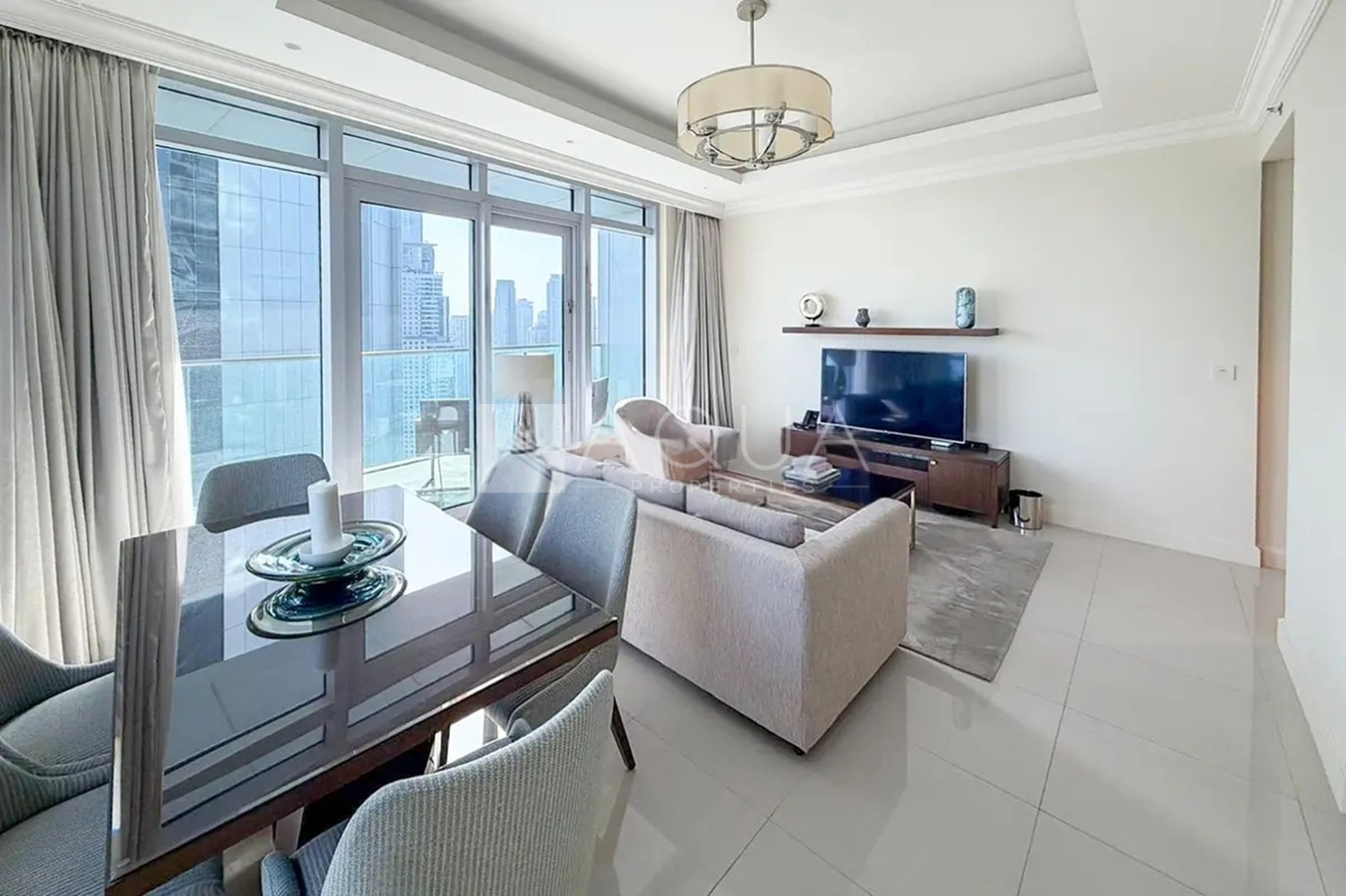 Luxury 2 BR | Burj & Fountain View | Corner Layout
