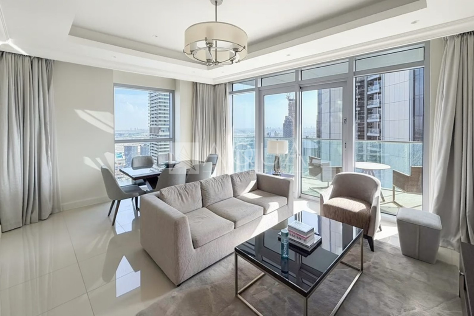 Luxury 2 BR | Burj & Fountain View | Corner Layout