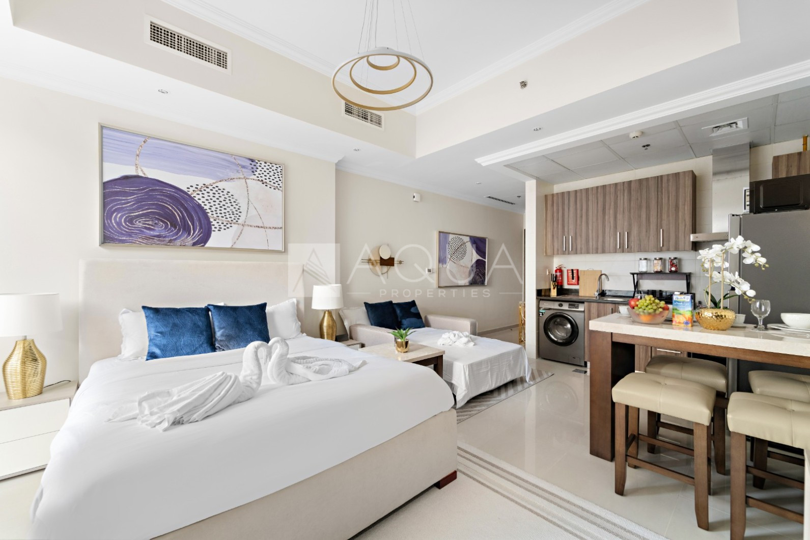 Modern Studio | Furnished | Next to Dubai Mall