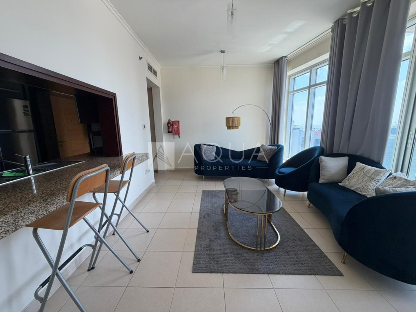 Vacant | Furnished | Sky line View | Close to mall