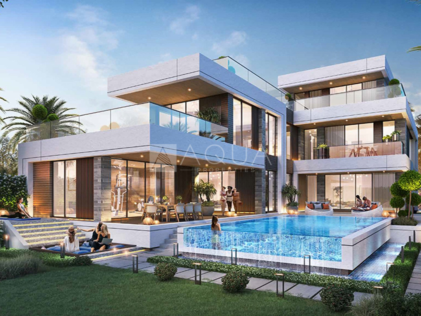 End Unit | Single Row | Close to the Lagoon