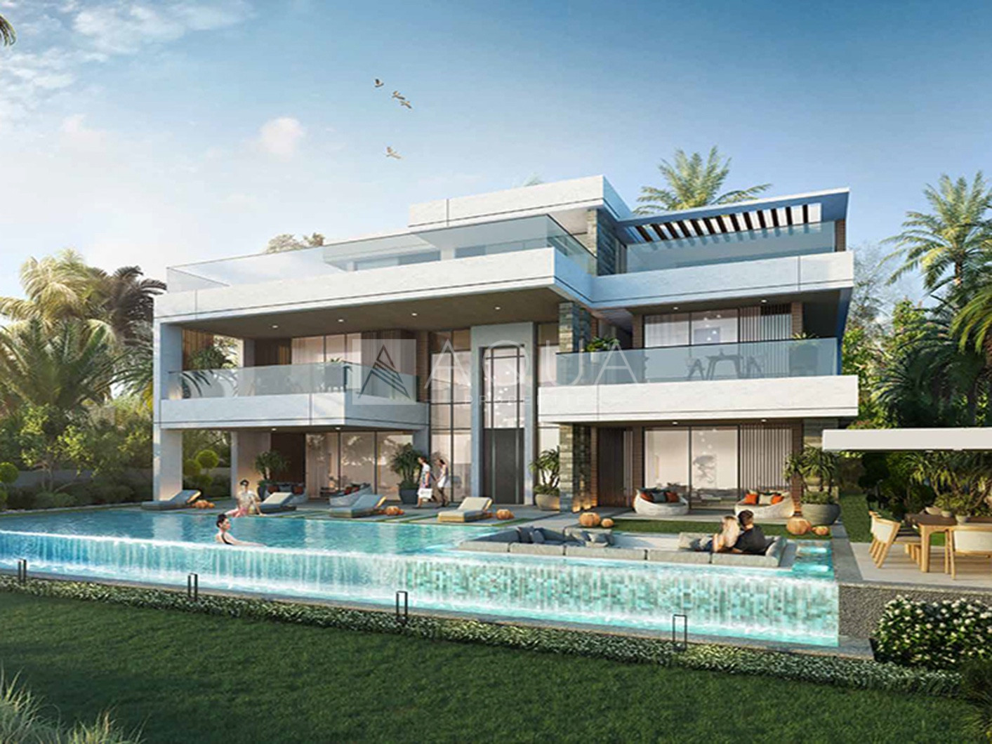 End Unit | Single Row | Close to the Lagoon