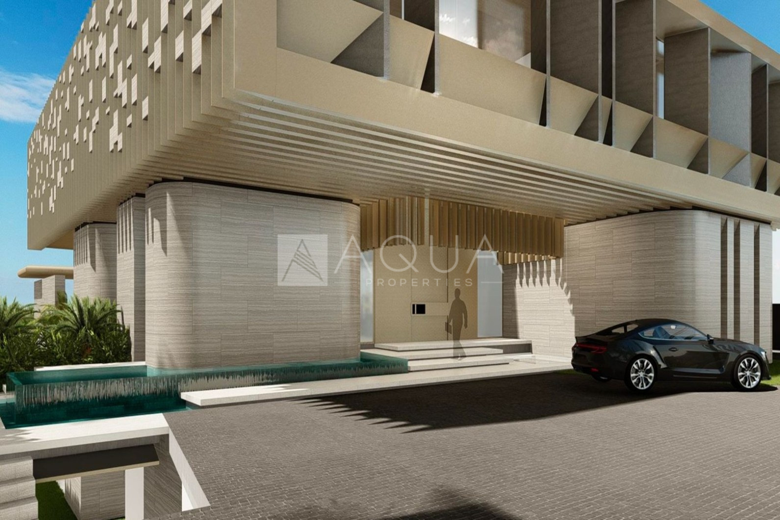 Huge Shell and Core Villa on Golf Course