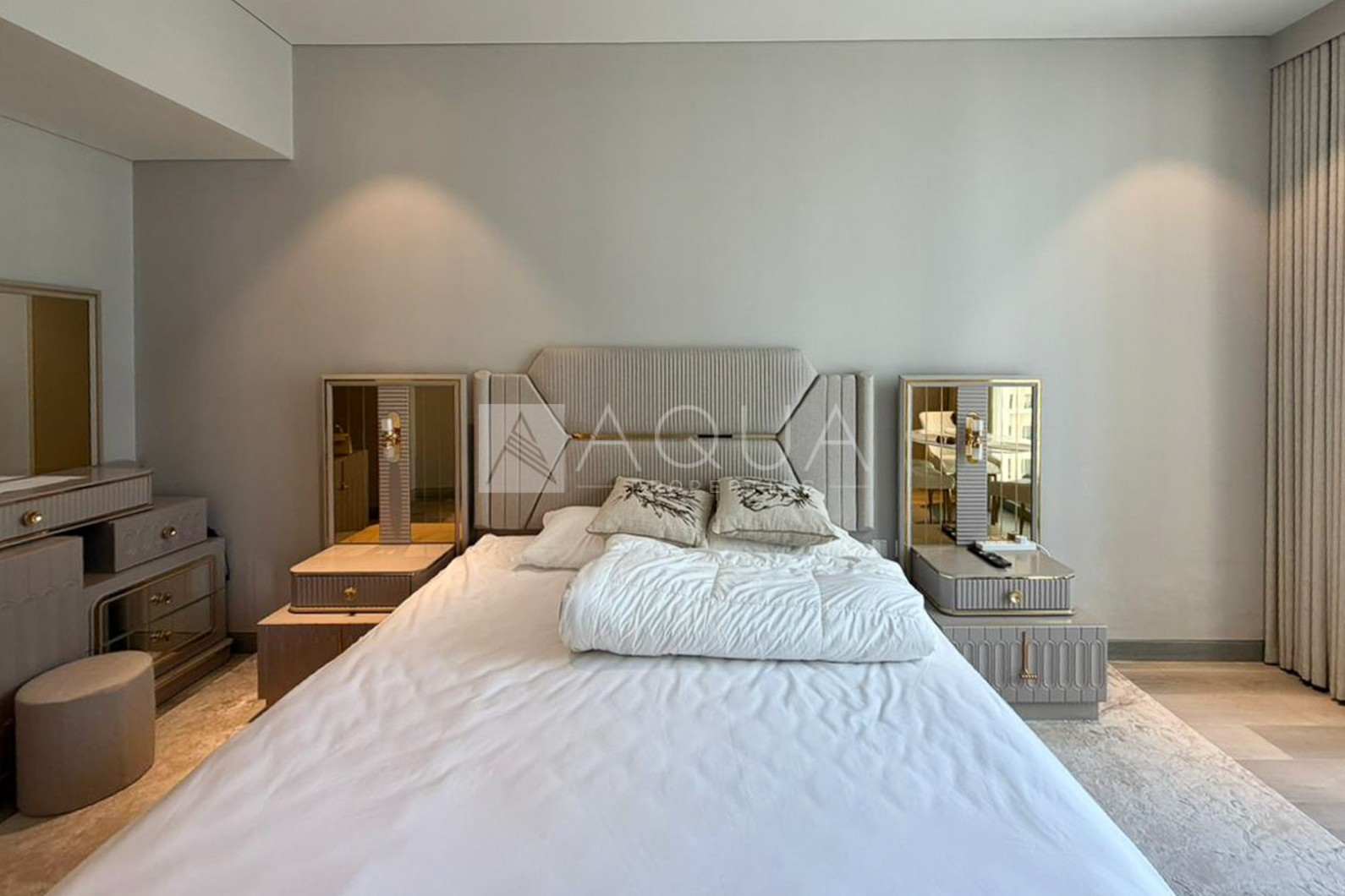 Fully Furnished | Partial Marina View |  Mid Floor 