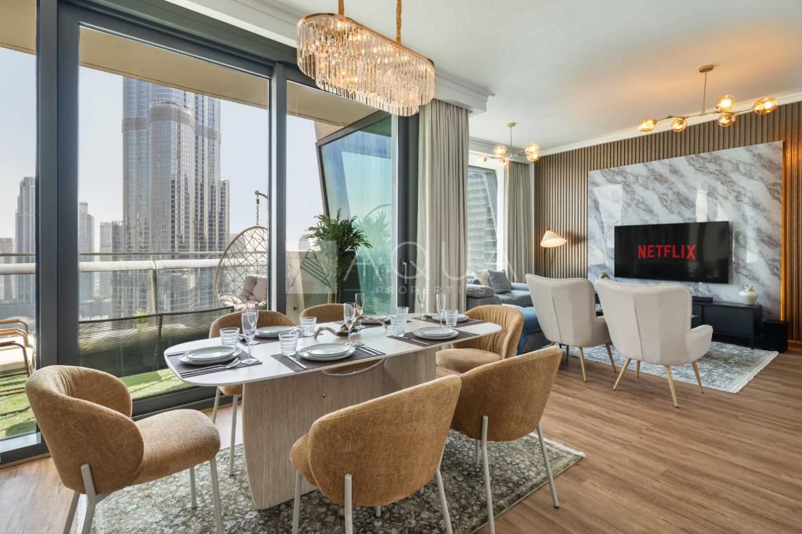 Elegant | Upgraded | Full Burj & Fountain View