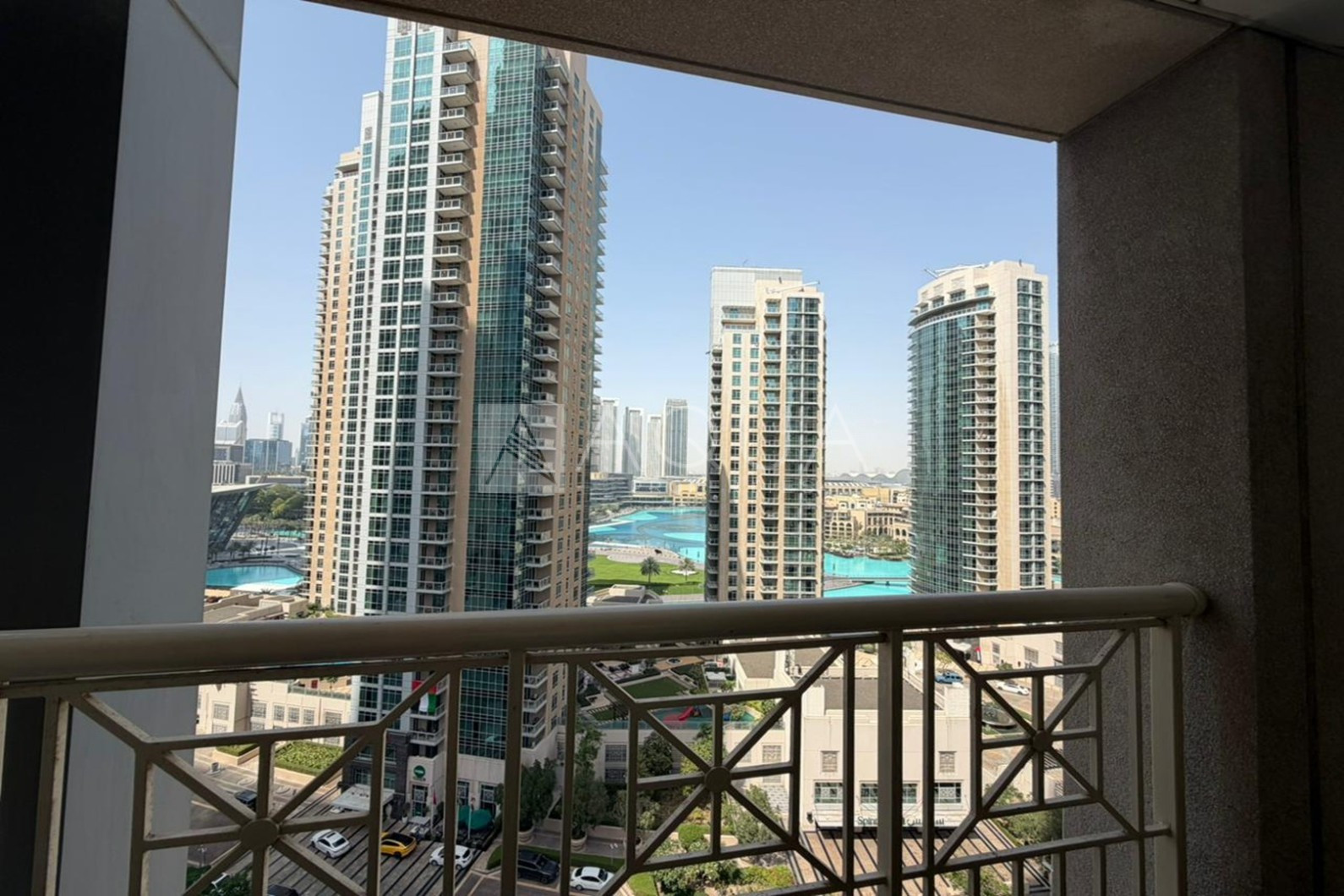Furnished | Fountain Pool View | Chiller Free