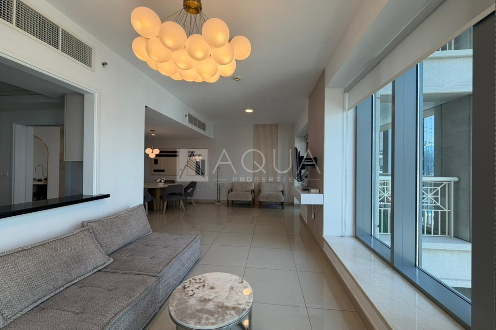 Furnished | Fountain Pool View | Chiller Free