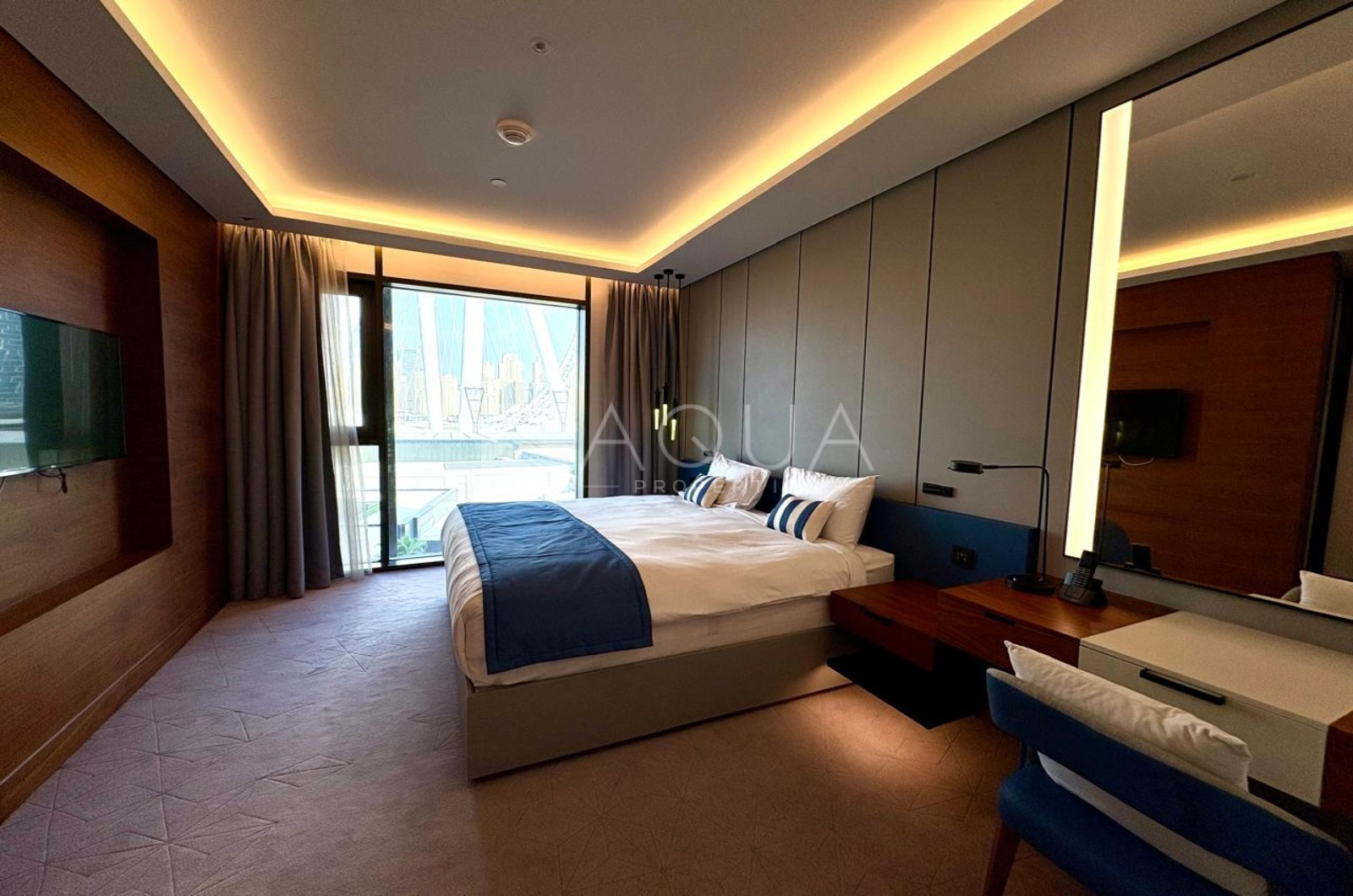 Spacious | 2BR | Ain Dubai and Sea Views