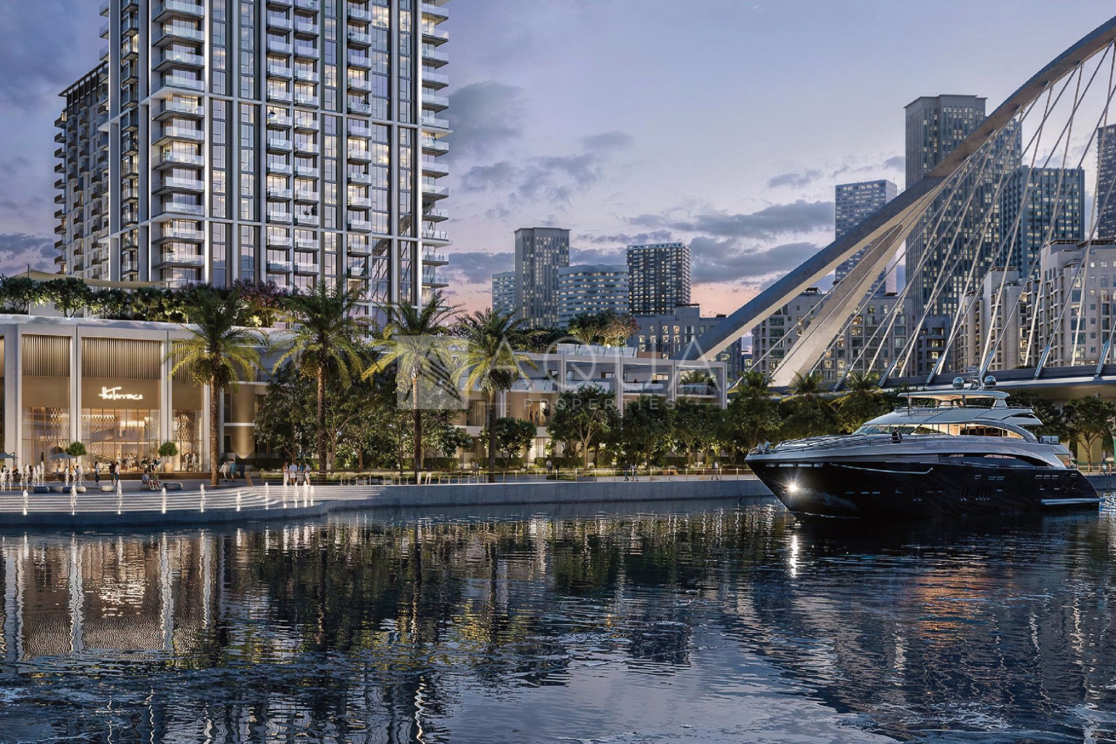 3BR+Maid | High Floor Corner | Burj & Lagoon Views