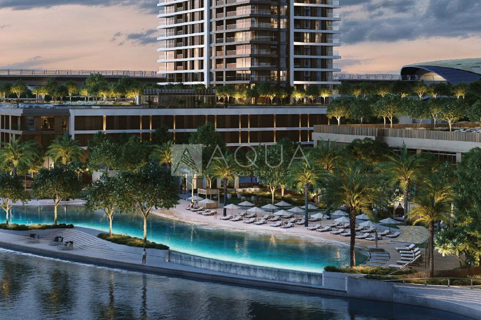 3BR+Maid | High Floor Corner | Burj & Lagoon Views
