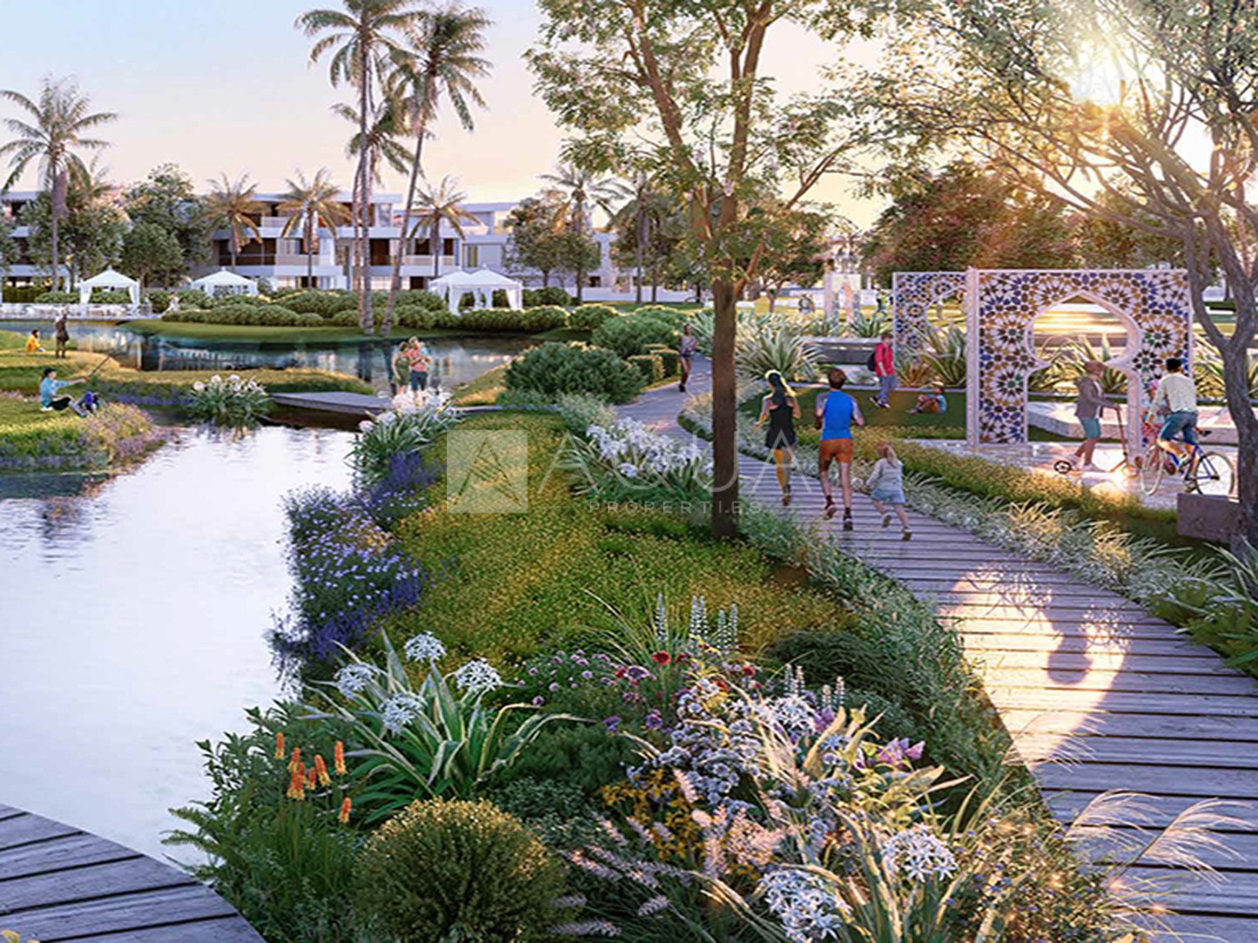 End Unit | Single Row | Close to the Lagoon