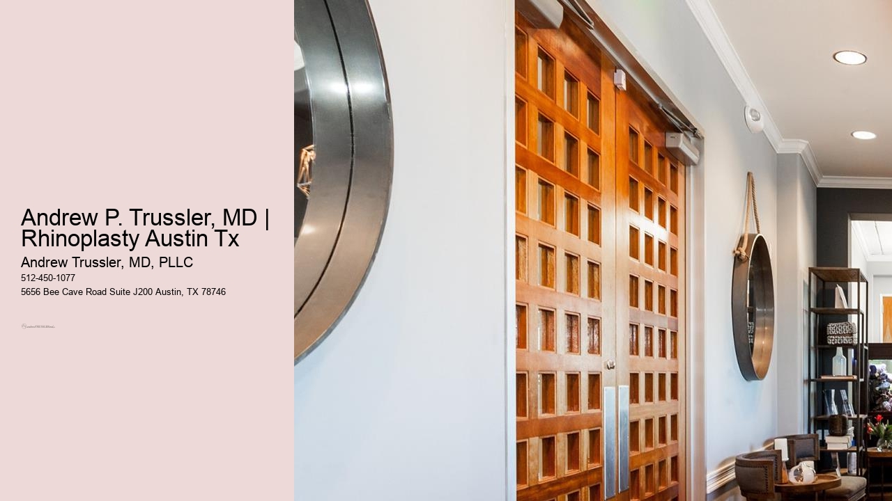 Andrew P. Trussler, MD | Rhinoplasty Austin Tx