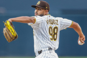 Vasquez of the Padres