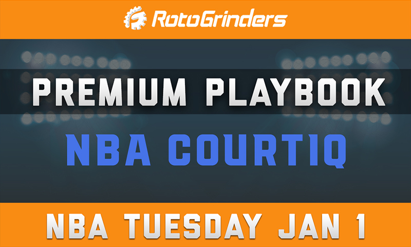 Brit Devine's Premium Playbook - CourtIQ: Tuesday, January 1st